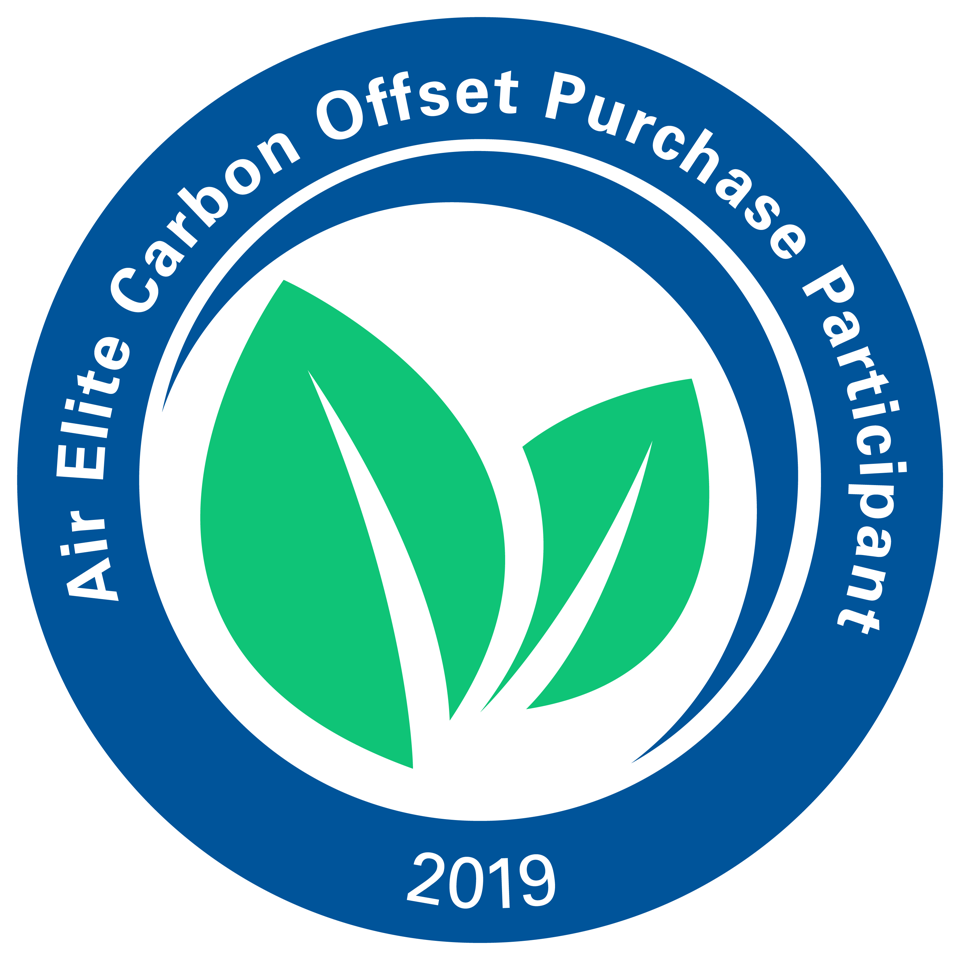 Air Elite Carbon Offset Purchase Participant 2019